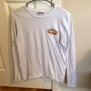 Ron Jon surf shop, small, white long sleeve shirt